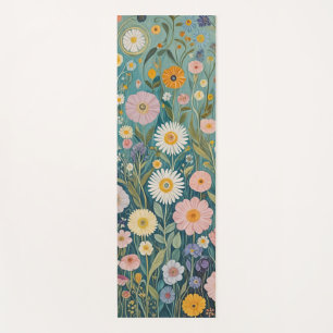 Esterilla De Yoga Pastel Meadow Bliss
