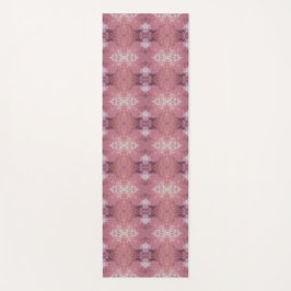 Esterilla De Yoga Patrón abstracto suave de rosa y púrpura