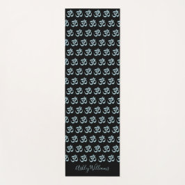 Esterilla De Yoga Patrón blanco negro personalizado de estilo moda