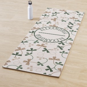 Esterilla De Yoga Patrón Celta Tradicional Nombre Personalizado