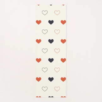 Esterilla De Yoga Patrón continuo de corazón simple y lindo