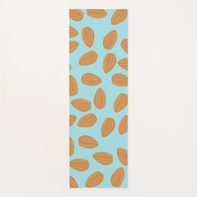 Esterilla De Yoga Patrón de almendra (Anverso)