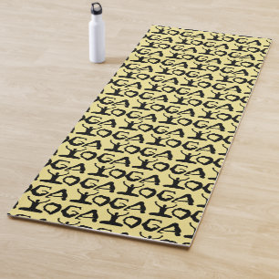 Esterilla De Yoga Patrón de baldosas de posiciones de yoga