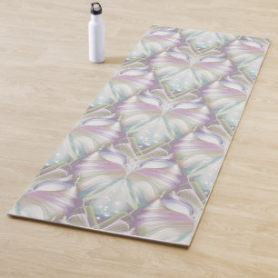 Esterilla De Yoga Patrón de búho Oracle púrpura Pastel
