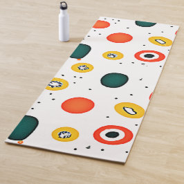 Esterilla De Yoga Patrón de círculo de puntos de reproducción