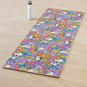 Esterilla De Yoga Patrón de flor Snoopy & Woodstock