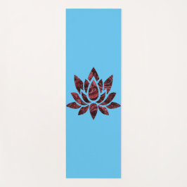 Esterilla De Yoga Patrón de flores de Lotus
