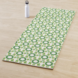 Esterilla De Yoga Patrón De Hojas, Patrón De Hojas, Hojas Verdes