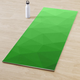 Esterilla De Yoga Patrón de malla geométrica gradiente brillante ver