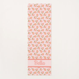 Esterilla De Yoga Patrón de melocotón de verano dulce