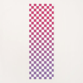 Esterilla De Yoga Patrón de Ombrado de rosa a púrpura