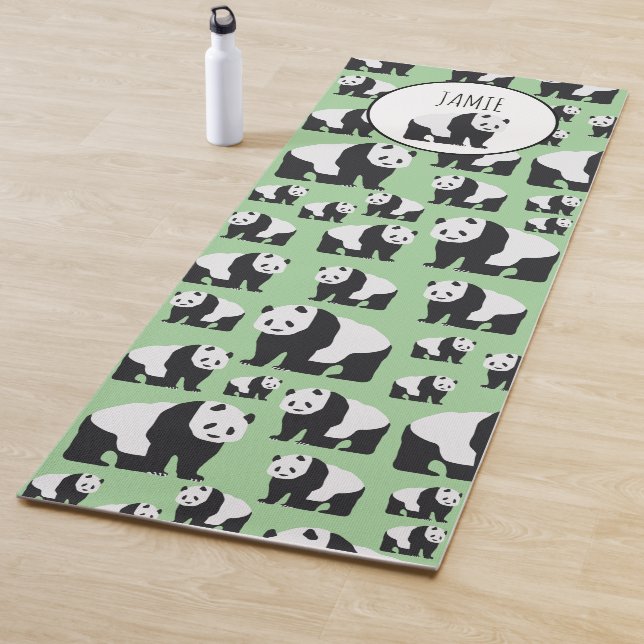 Esterilla De Yoga Patrón De Oso De Panda Cuta (In situ)