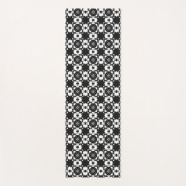 Esterilla De Yoga Patrón de verificación retro minimalista – Diseño 