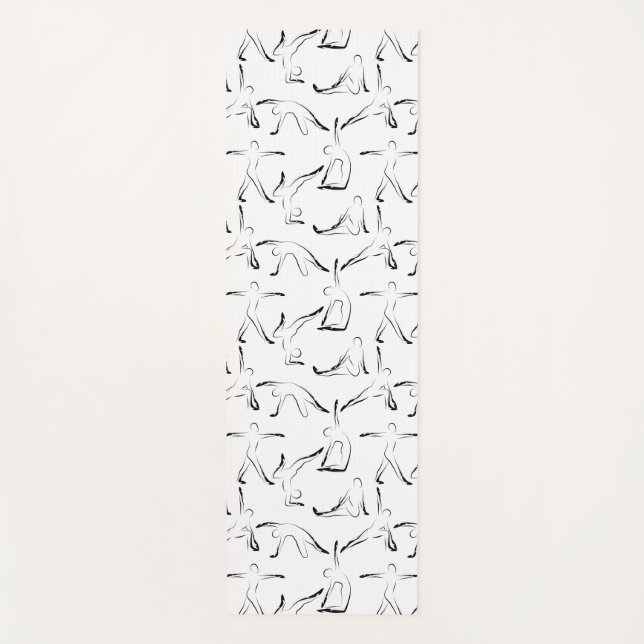 Esterilla De Yoga patrón de yoga (Anverso)