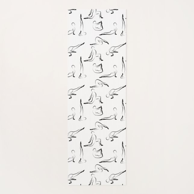 Esterilla De Yoga patrón de yoga (Reverso)