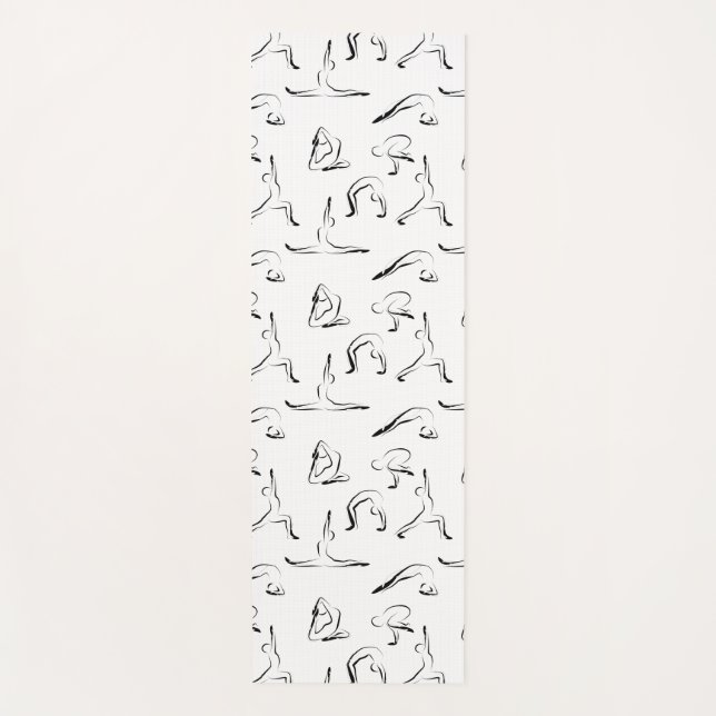 Esterilla De Yoga patrón de yoga (Anverso)