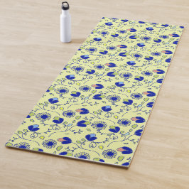 Esterilla De Yoga Patrón floral