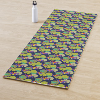 Esterilla De Yoga Patrón floral
