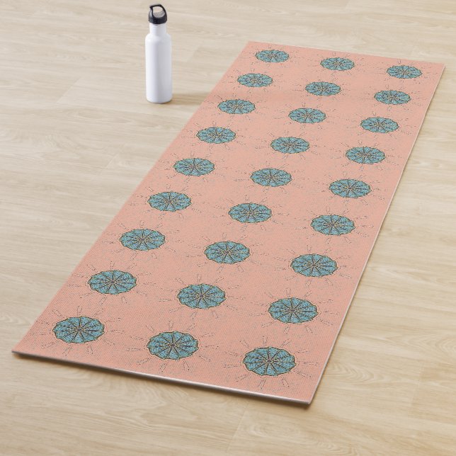 Esterilla De Yoga Patrón floral (In situ)