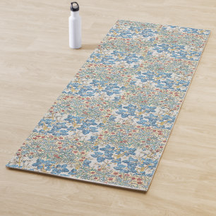 Esterilla De Yoga Patrón Floral de Geranio Silvestre Art Nouveau Ant