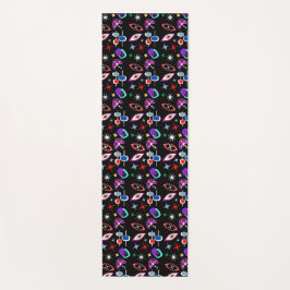 Esterilla De Yoga Patrón geométrico colorido