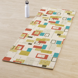 Esterilla De Yoga Patrón geométrico e incomparable de color de media