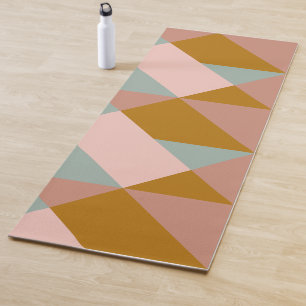 Esterilla De Yoga Patrón geométrico elegante Bonito Neutrales de tie
