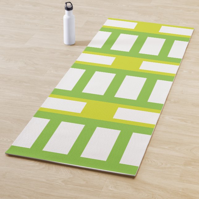 Esterilla De Yoga Patrón Geométrico Moderno del Siglo Medio (In situ)