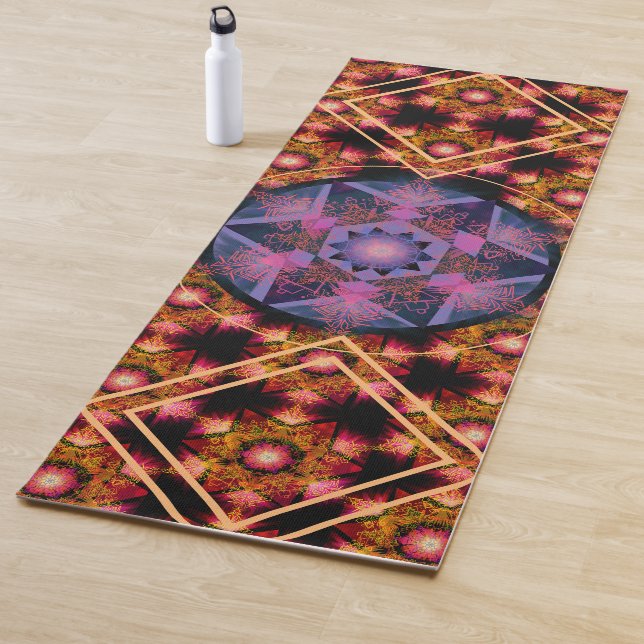 Esterilla De Yoga Patrón Merkabah Mandala (In situ)