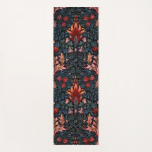 Patrón oscuro de William Morris Snakeshead