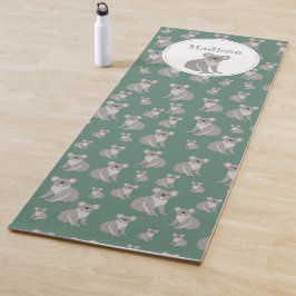 Esterilla De Yoga Patrón personalizado de Koala