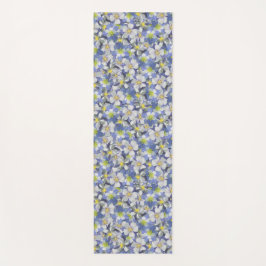 Esterilla De Yoga Patrón sin costura de Columbines