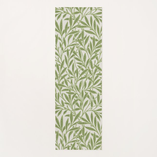 Esterilla De Yoga Patrón Willow, William Morris (Anverso)