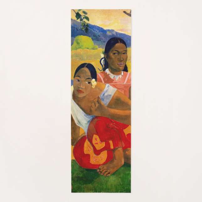 Esterilla De Yoga Paul Gauguin - ¿Cuándo Te Casarás? (Anverso)