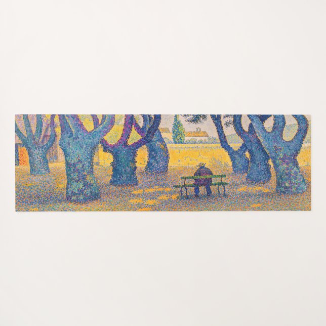 Esterilla De Yoga Paul Signac - Place des Lices, Saint-Tropez (Reverso (horizontal))