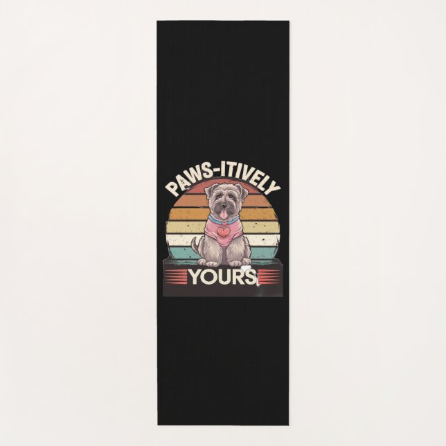Esterilla De Yoga Paws-itive Yours Dog (Anverso)