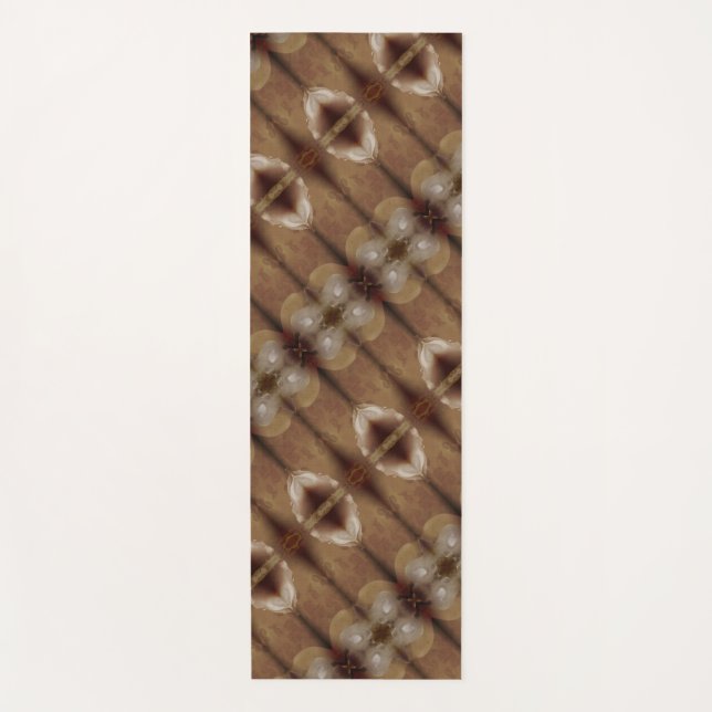 Esterilla De Yoga Peachy Ikat (Anverso)