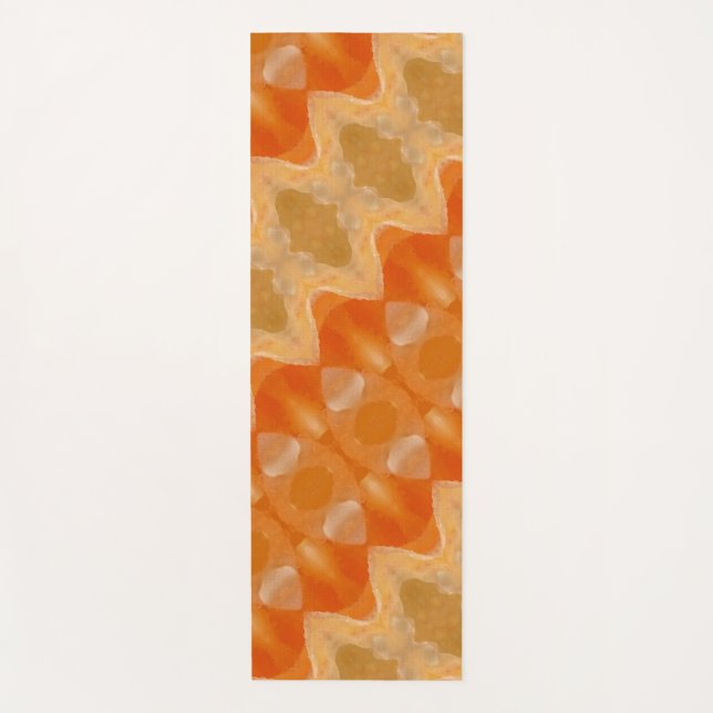 Esterilla De Yoga Peachy Ikat (Anverso)
