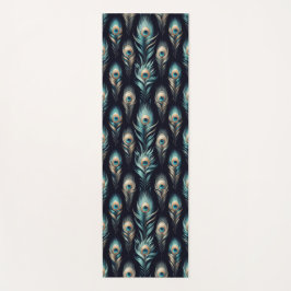 Esterilla De Yoga Peacock Plumes