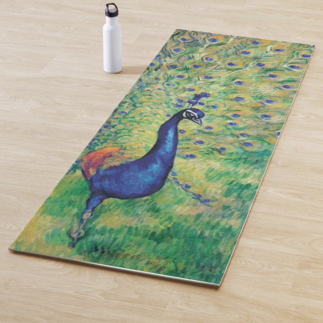 Esterilla De Yoga Peacock - Yogamat, fitness, deportes (In situ)
