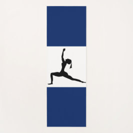 Esterilla De Yoga Pensamiento en la honestidad