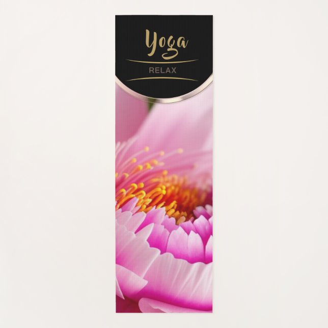 Esterilla De Yoga Peonía rosa dulce - yoga mate (Anverso)