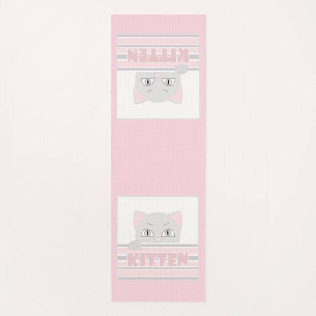 Esterilla De Yoga Pequeño gatito (Anverso)