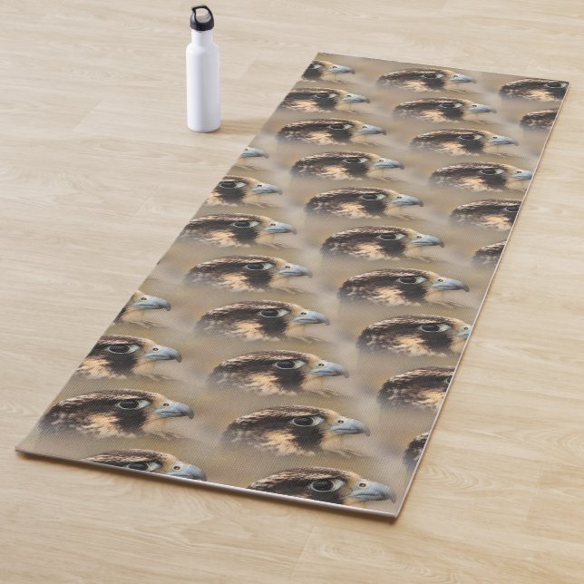 Esterilla De Yoga Perfil visto de un halcón peregrino (In situ)