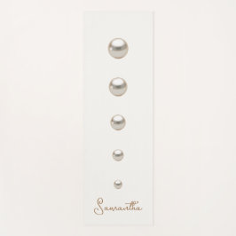 Esterilla De Yoga Perlas blancas