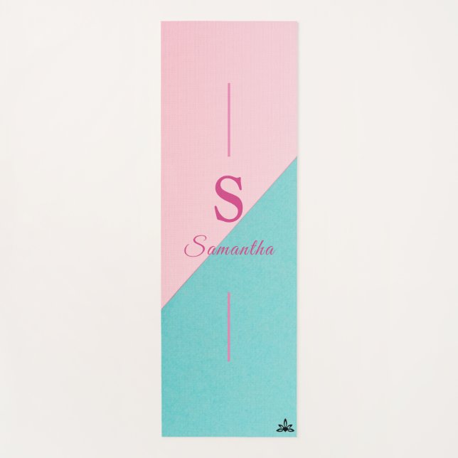 Esterilla De Yoga Personalizable de dos tonos (Anverso)