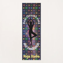 Personalizable estilo lechoso chakra yoga pose