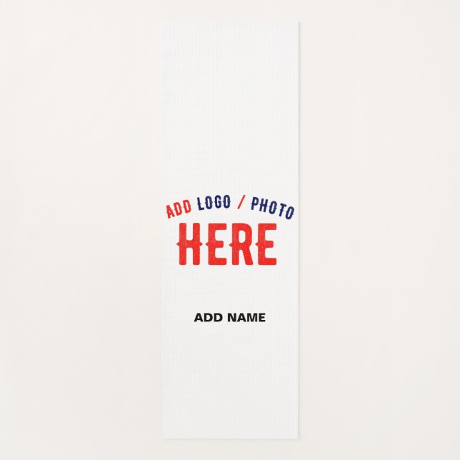 ESTERILLA DE YOGA PERSONALIZABLE MODERNO ESTILO BLANCO VERIFICADO MA (Anverso)