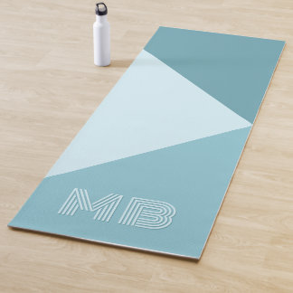 Esterilla De Yoga Personalizado Aqua Verde azulado Océano marino de