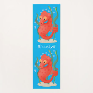 Esterilla De Yoga Personalizado de caballitos de mar de pepino